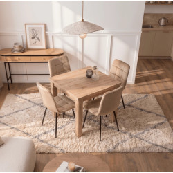 Стол раскладной Mebel Elite Max 80/160 (Artisan Oak) Thumb