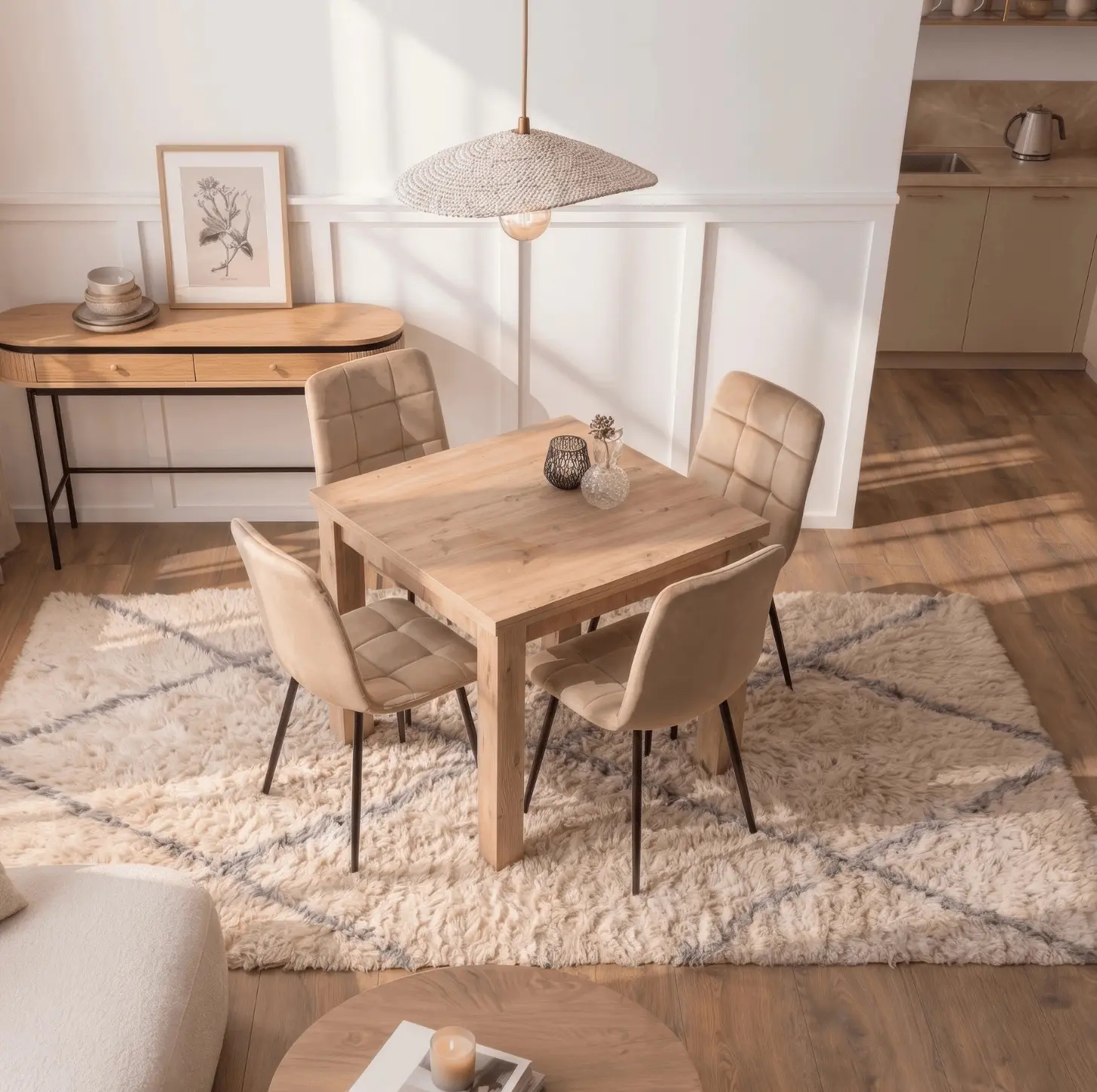 Стол раскладной Mebel Elite Max 80/160 (Artisan Oak) - 7