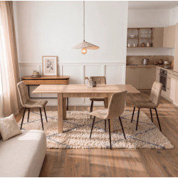 Стол раскладной Mebel Elite Max 80/160 (Artisan Oak) Thumb
