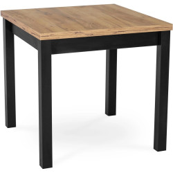 Стол раскладной Mebel Elite MAX 80/160 (Craft Oak/Black) Thumb