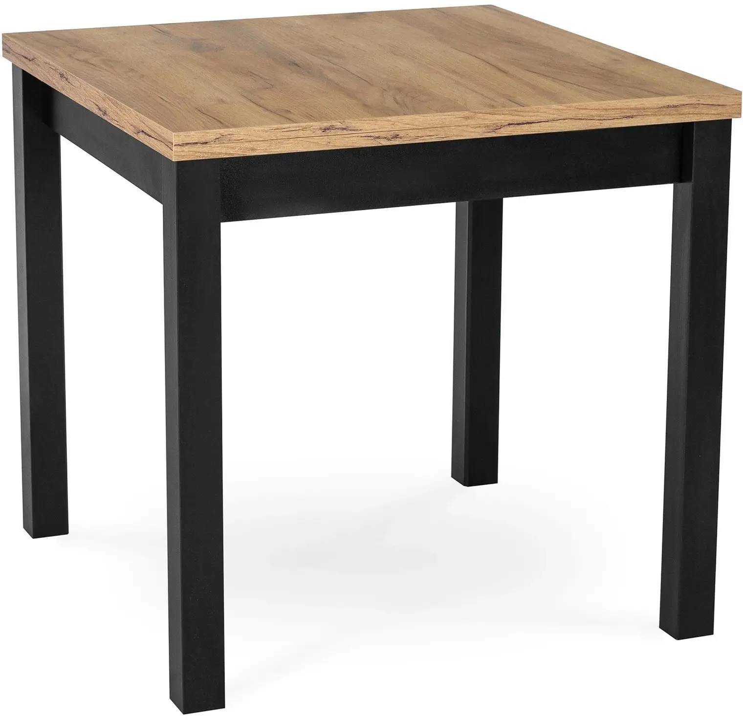 Стол раскладной Mebel Elite MAX 80/160 (Craft Oak/Black)