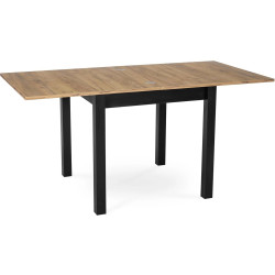 Стол раскладной Mebel Elite MAX 80/160 (Craft Oak/Black) Thumb