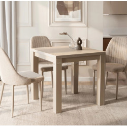 Стол раскладной Mebel Elite Max 80/160 (Macadamia Nut)