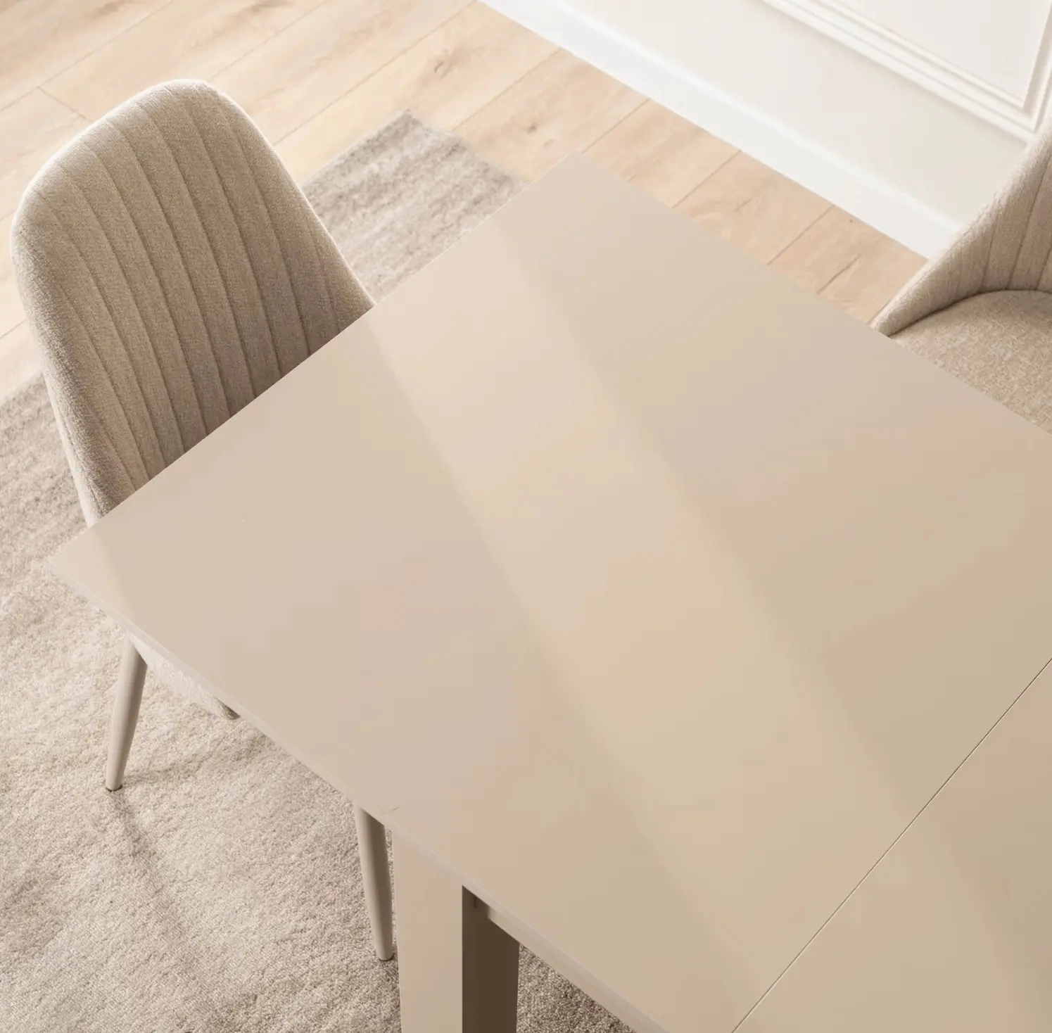 Стол раскладной Mebel Elite Max 80/160 (Macadamia Nut) - 5