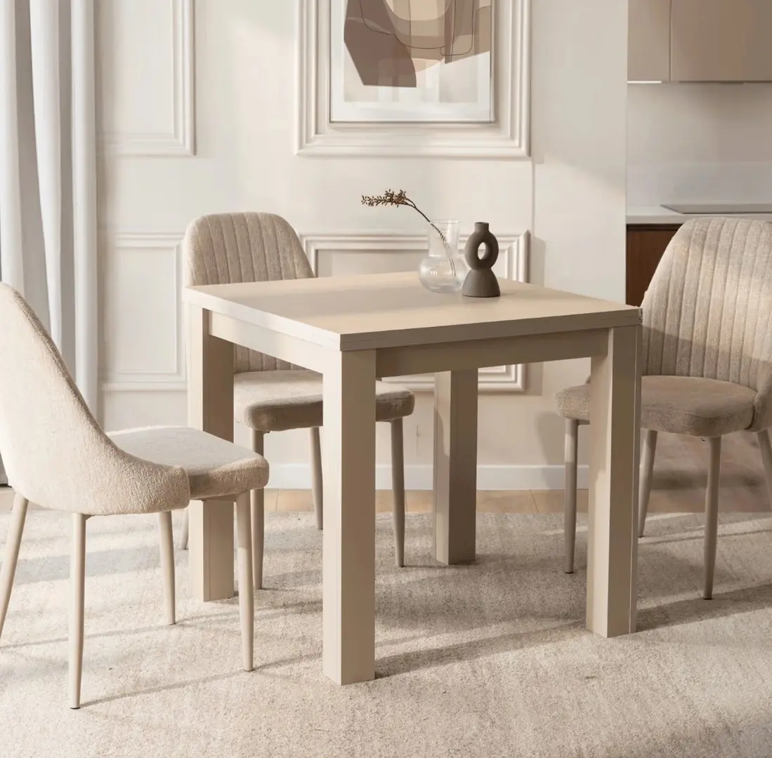 Стол раскладной Mebel Elite Max 80/160 (Macadamia Nut)