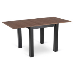 Masa extensibila Mebel Elite MAX 80-160 (Nicea Walnut/Black) Thumb