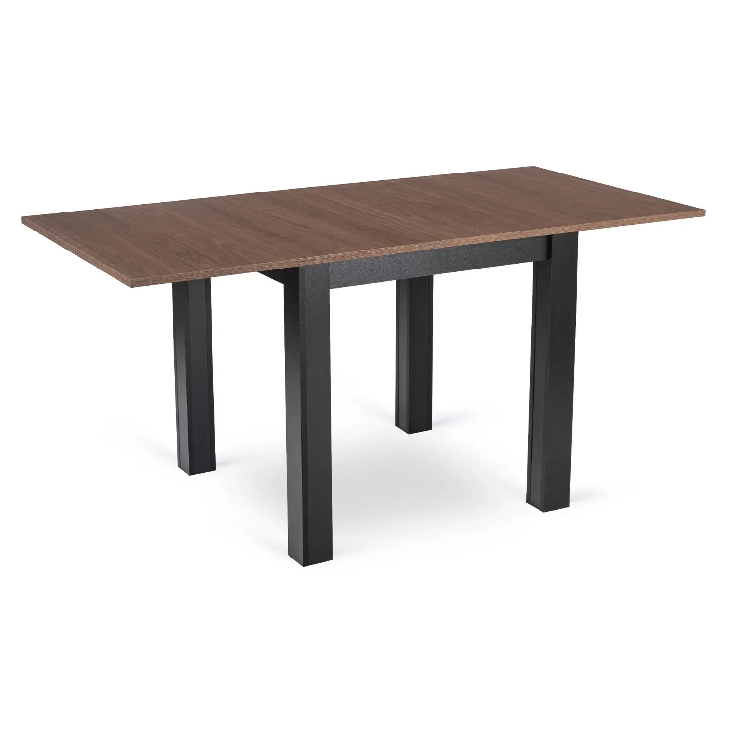 Masa extensibila Mebel Elite MAX 80-160 (Nicea Walnut/Black) - 4