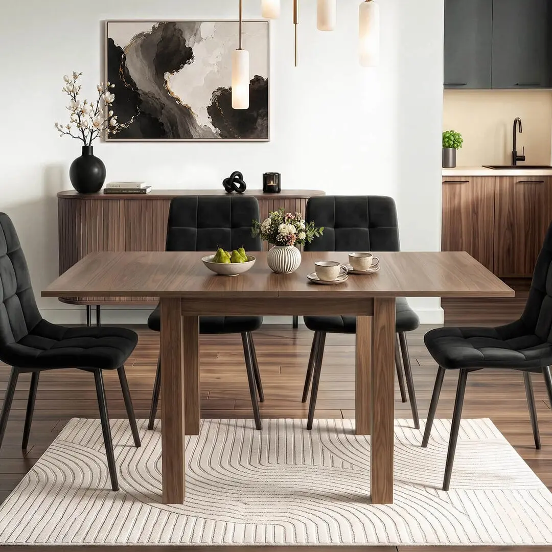 Стол раскладной Mebel Elite MAX 80-160 (Walnut)