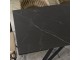 Masa extensibila Mebel Elite Maxime 76x160/240 (Black Marble)