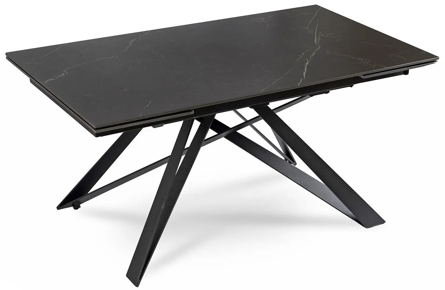 Masa extensibila Mebel Elite Maxime 76x160/240 (Black Marble)