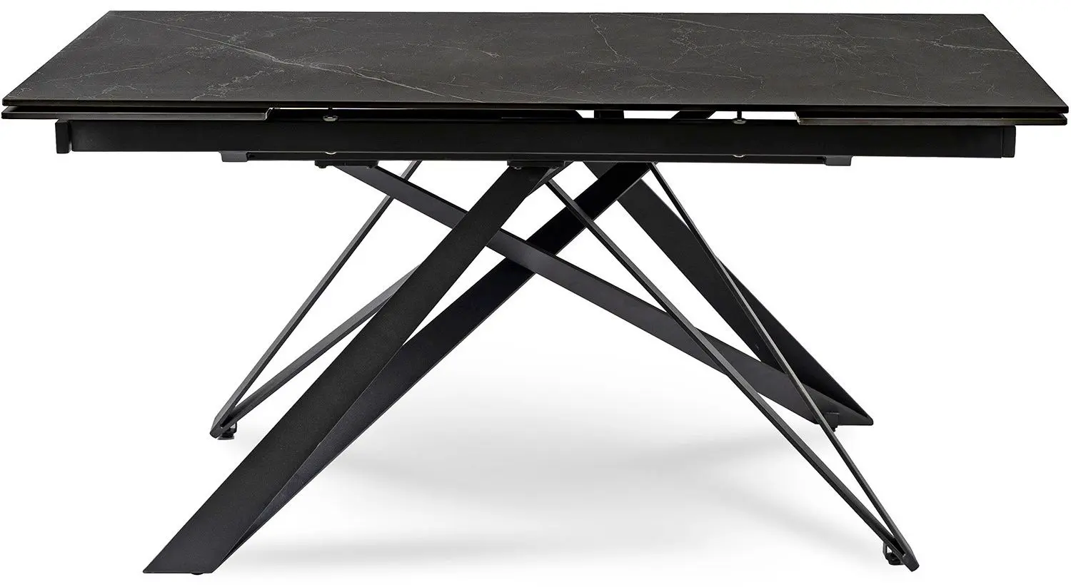 Masa extensibila Mebel Elite Maxime 76x160/240 (Black Marble)