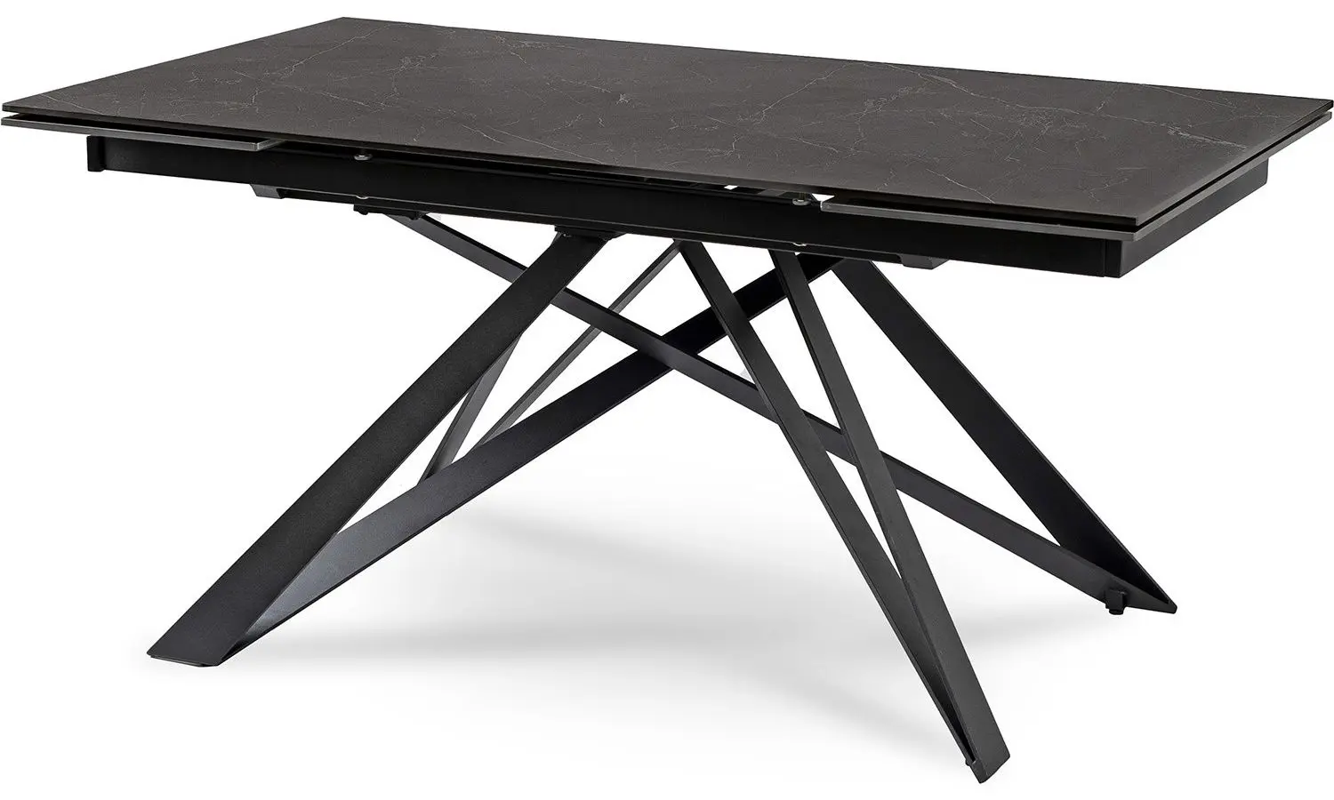 Masa extensibila Mebel Elite Maxime 76x160/240 (Black Marble)