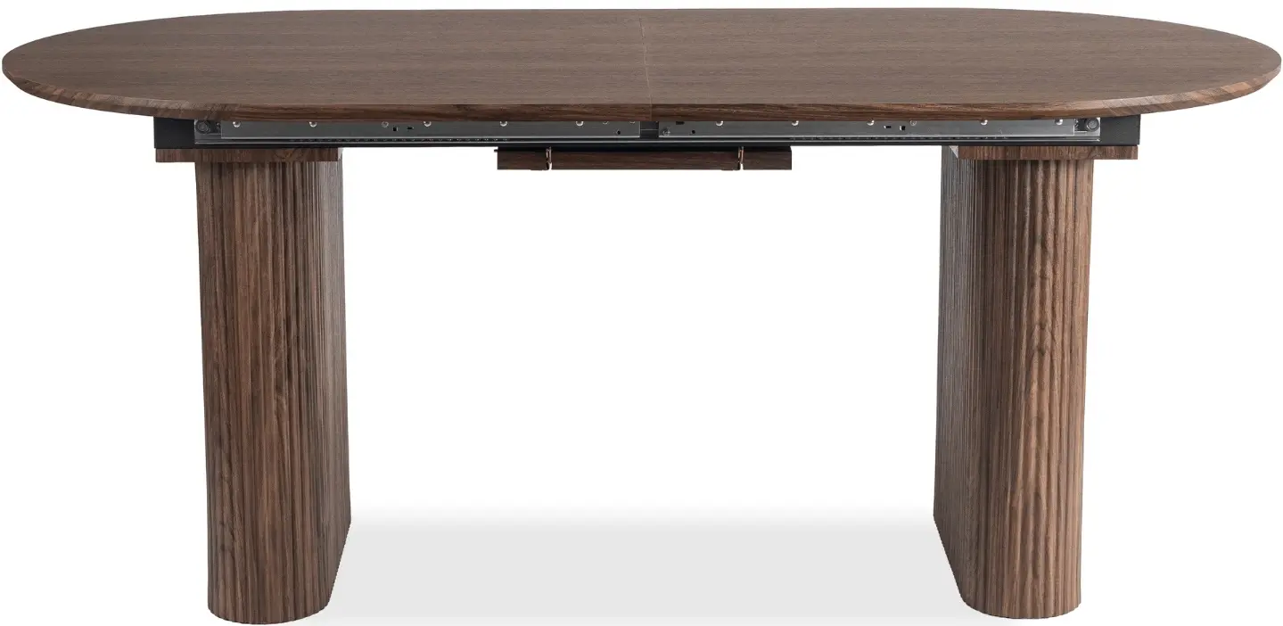 Стол раскладной Mebel Elite Oval 180/220 (Walnut) - 2