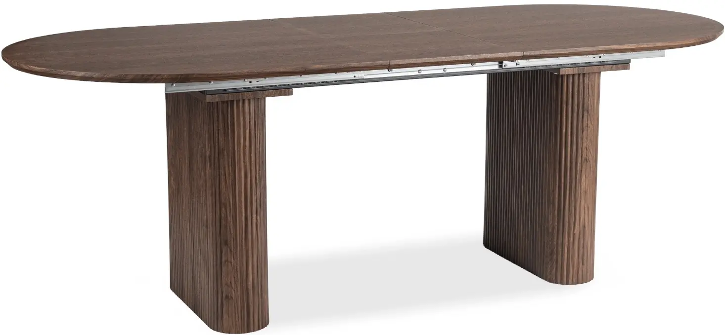 Стол раскладной Mebel Elite Oval 180/220 (Walnut) - 3