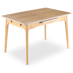 Masa extensibila Mebel Elite Samer 120/160 (Oak) Thumb
