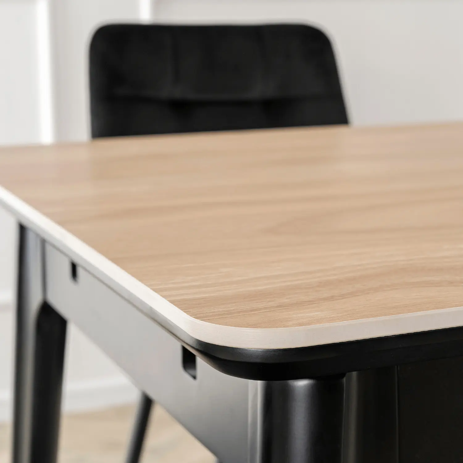 Стол раскладной Mebel Elite Samer 120/160 (Oak/Black)