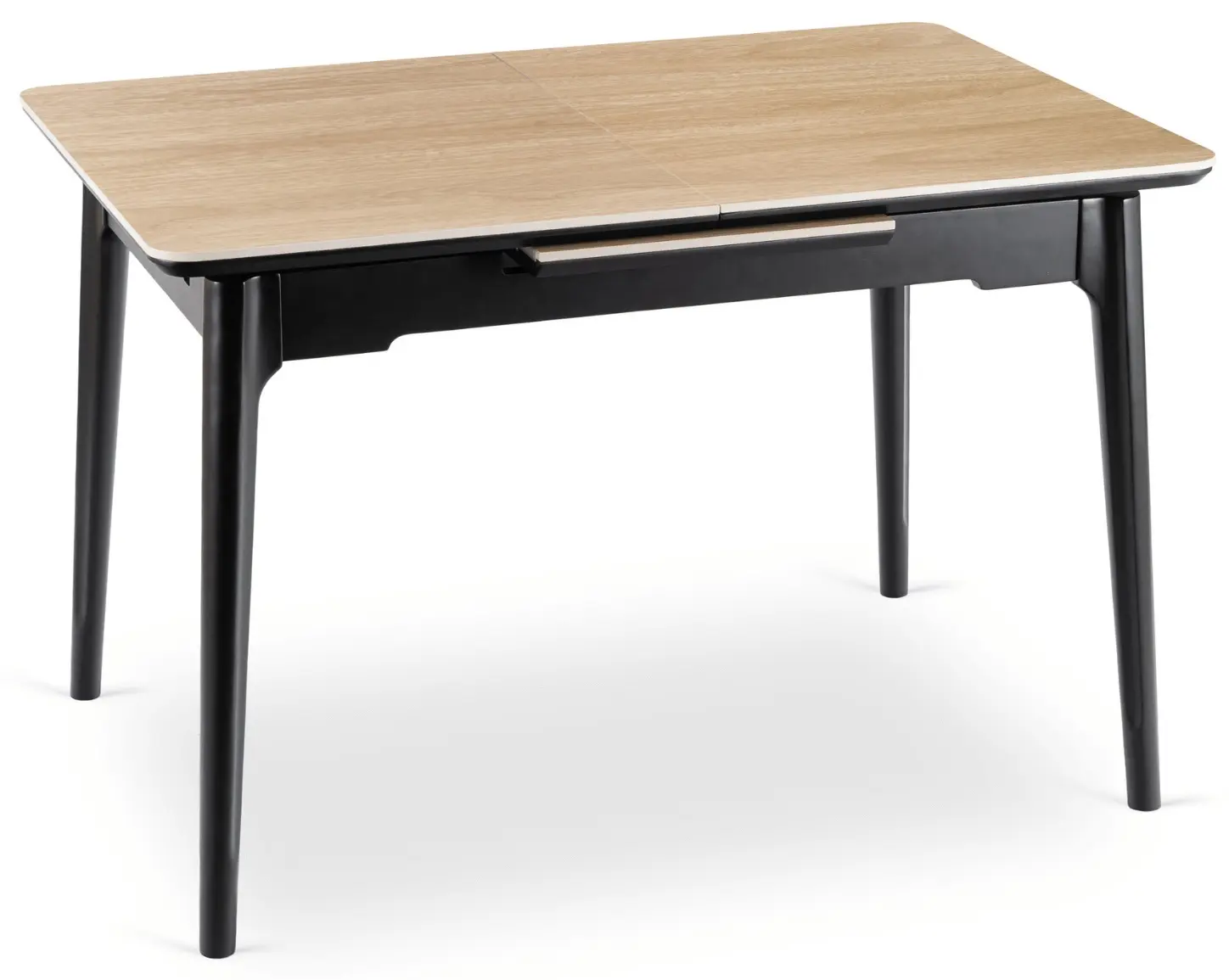 Masa extensibila Mebel Elite Samer 138/178 (Oak/Black)