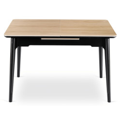 Masa extensibila Mebel Elite Samer 138/178 (Oak/Black) Thumb