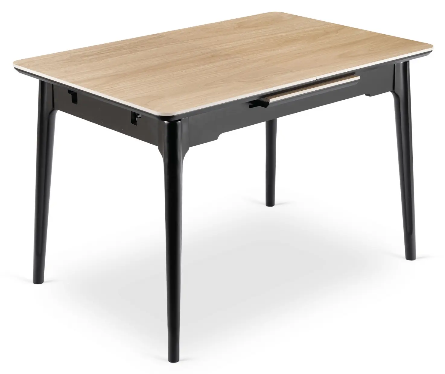 Masa extensibila Mebel Elite Samer 138/178 (Oak/Black)