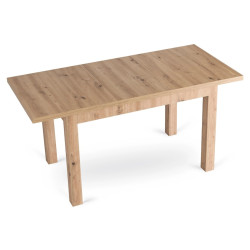 Стол раскладной Mebel Elite Skubi 120/160 (Artisan Oak) Thumb