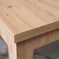 Стол раскладной Mebel Elite Skubi 120/160 (Artisan Oak) Thumb