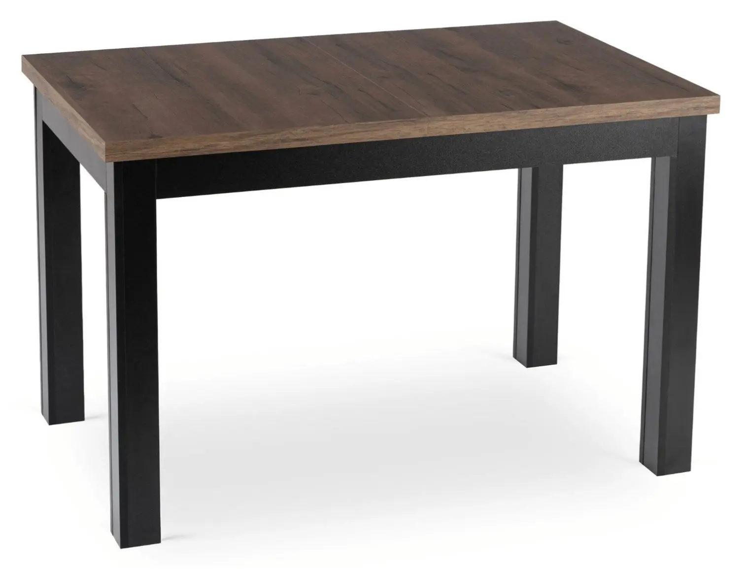 Стол раскладной Mebel Elite Skubi 120/160 (Walnut/Black) - 2
