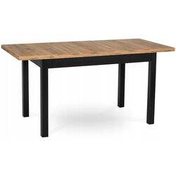 Стол раскладной Mebel Elite Skubi 78x120/160 (Craft Oak Golden/Black) Thumb