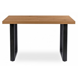 Стол раскладной Mebel Elite Tomas 130-230 (Golden Oak/Black) Thumb