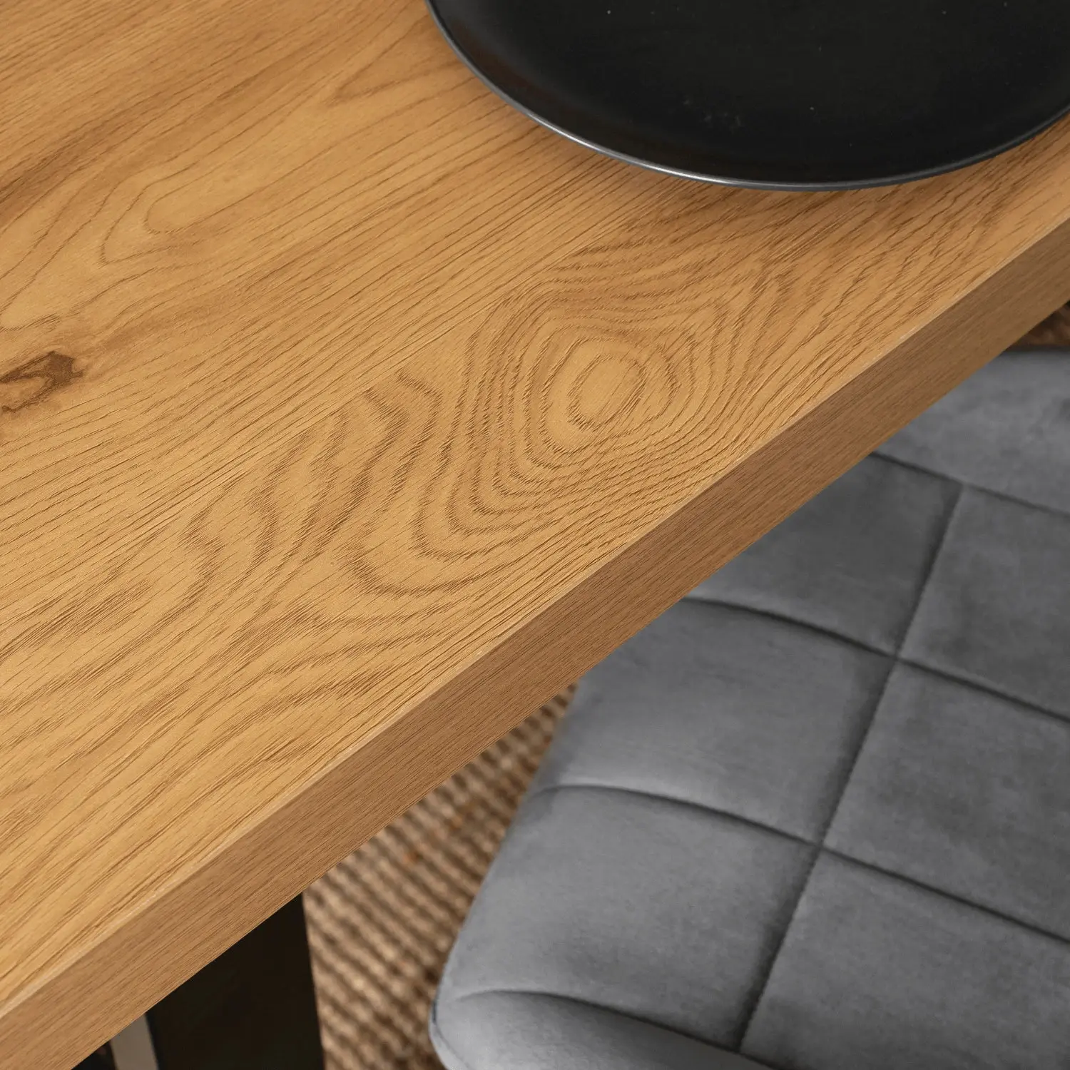 Стол раскладной Mebel Elite Tomas 130-230 (Golden Oak/Black) - 10