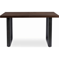 Стол раскладной Mebel Elite Tomas 130/230 (Walnut/Black) Thumb