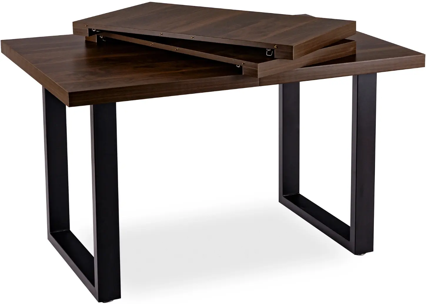 Стол раскладной Mebel Elite Tomas 130/230 (Walnut/Black) - 3