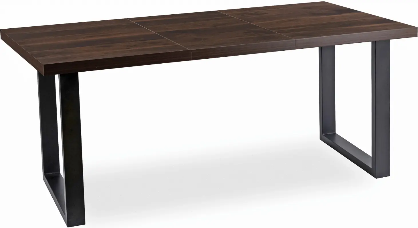 Стол раскладной Mebel Elite Tomas 130/230 (Walnut/Black) - 4