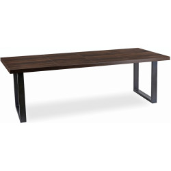 Стол раскладной Mebel Elite Tomas 130/230 (Walnut/Black) Thumb