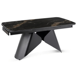 Стол раскладной Mebel Elite Verona 160/240 (Black Marble) Thumb