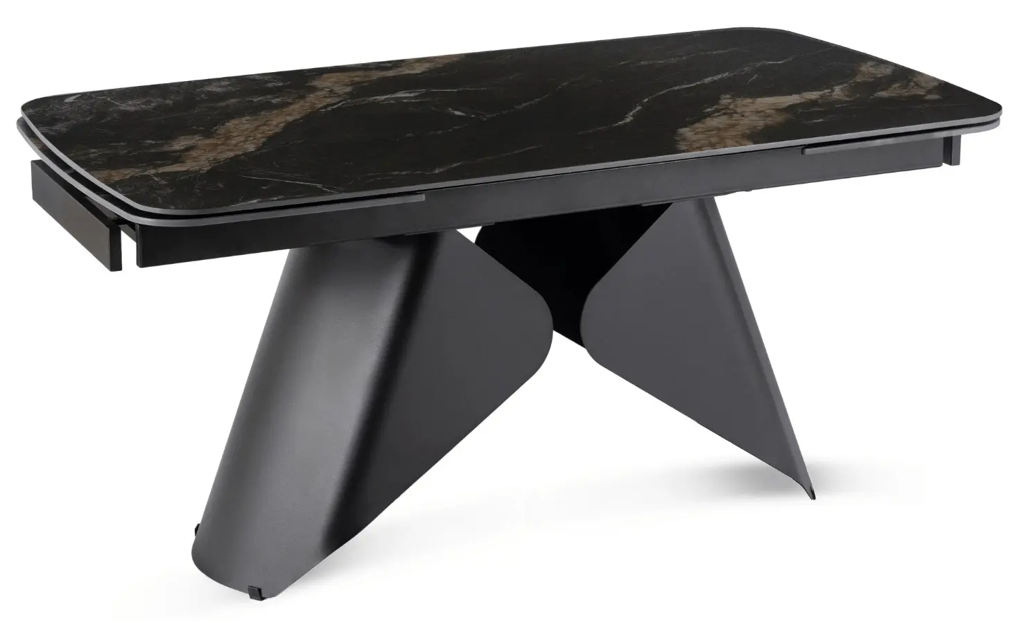 Стол раскладной Mebel Elite Verona 160/240 (Black Marble)