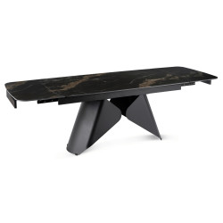 Стол раскладной Mebel Elite Verona 160/240 (Black Marble) Thumb