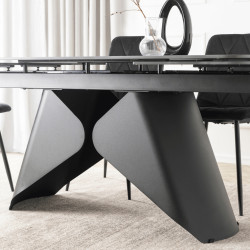 Стол раскладной Mebel Elite Verona 160/240 (Black Marble) Thumb