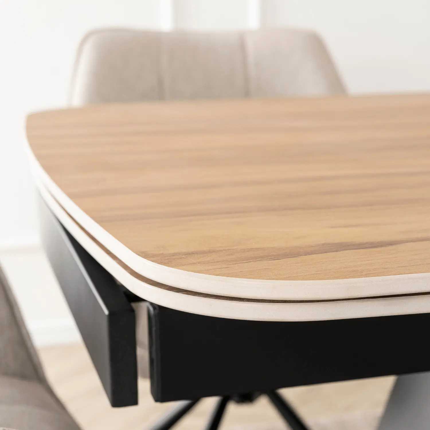 Masa extensibila Mebel Elite Verona 160/240 (Oak/Black)