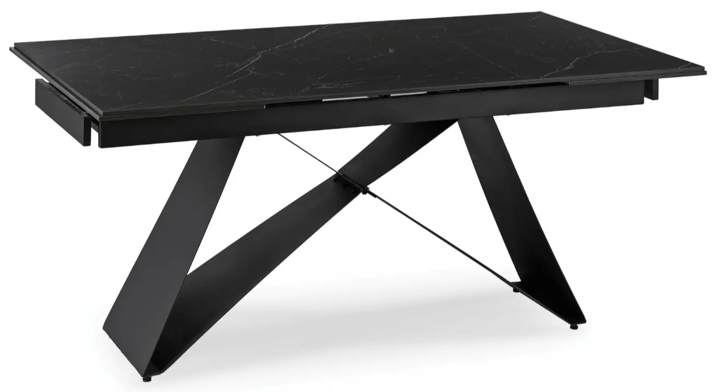 Masa extensibila Mebel Elite Victor 160/240 (Black Marble)