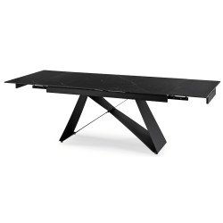 Masa extensibila Mebel Elite Victor 160/240 (Black Marble) Thumb