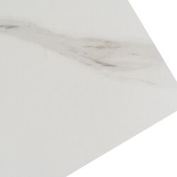 Masa extensibila Mebel Elite Victor 77x160/240 (White Marble/Black) Thumb