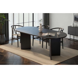 Masa Mirage Meble Sabella 200x90 (Black)