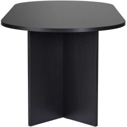 Masa Mirage Meble Sabella 200x90 (Black) Thumb