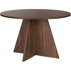 Masa Mirage Meble Virella 120x120 (Walnut) Thumb