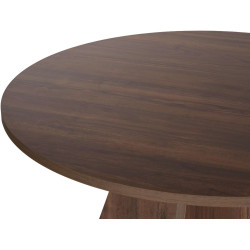 Masa Mirage Meble Virella 120x120 (Walnut) Thumb