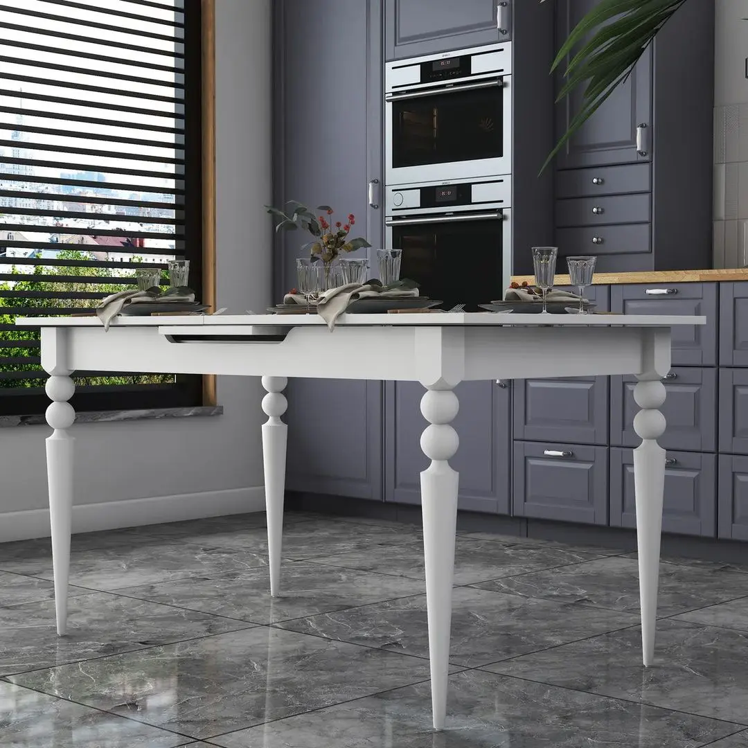 Masa extensibila Mirage Meble JA112 (White)