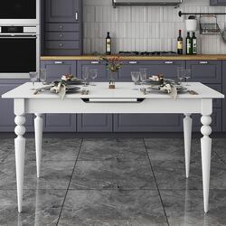 Masa extensibila Mirage Meble JA112 (White) Thumb