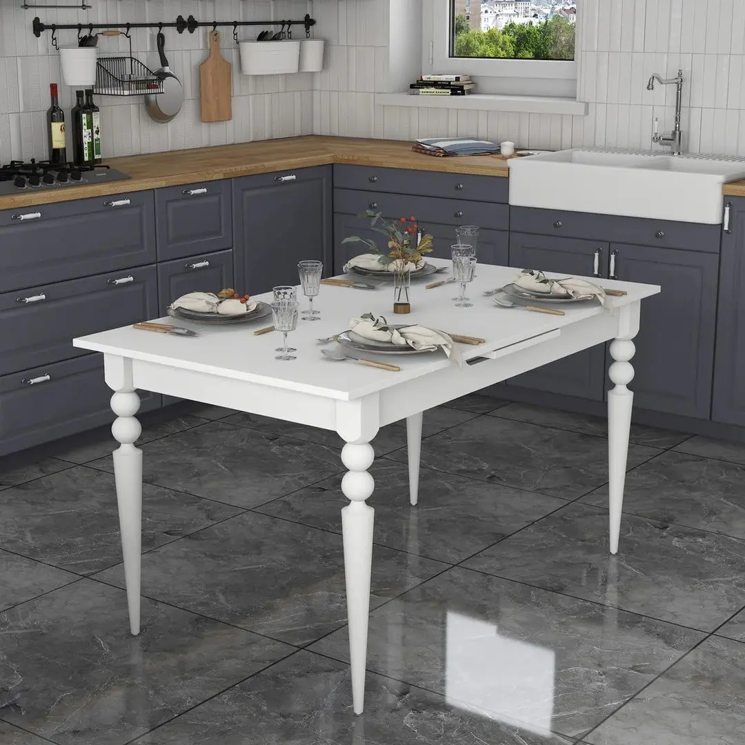 Masa extensibila Mirage Meble JA112 (White)