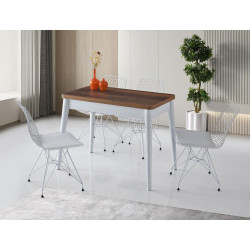 Стол раскладной Mobiland Dolunay (Brown/White)
