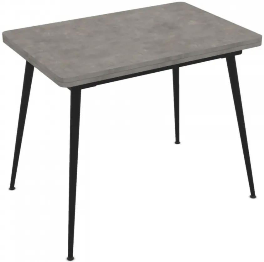 Masa extensibila Mobiland Lilis 60/120x90 (Retro Stone/Black) - 2